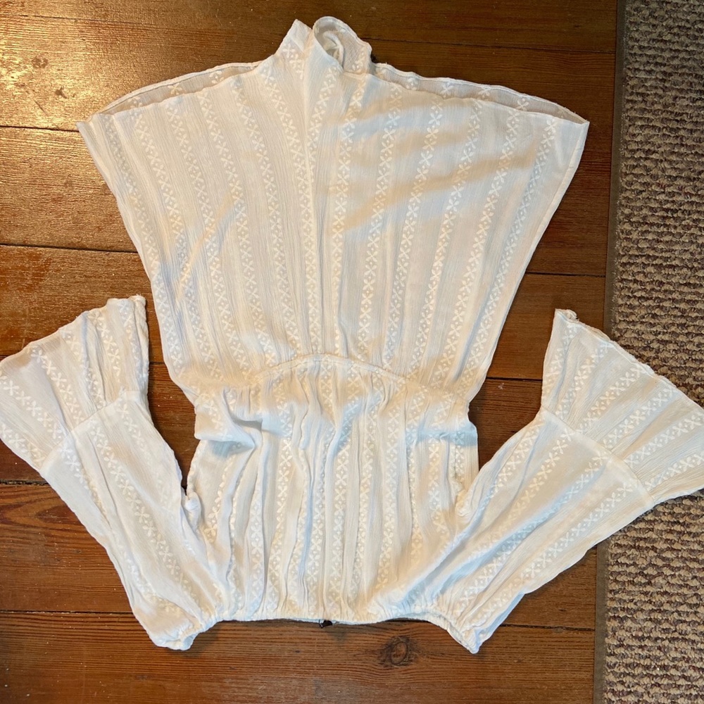 White romper by New Look